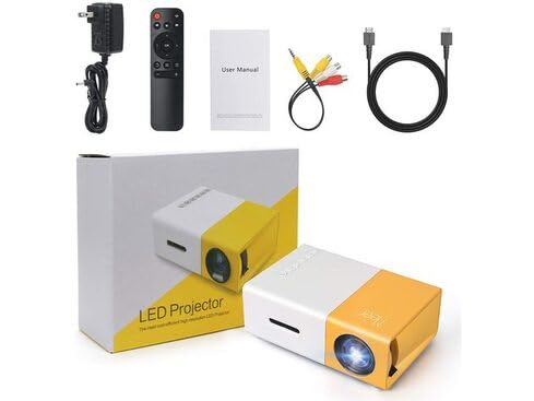 Alvioni Projectors YG-300 LCD Mini Support Portable LED Projector Home Cinema_2_image