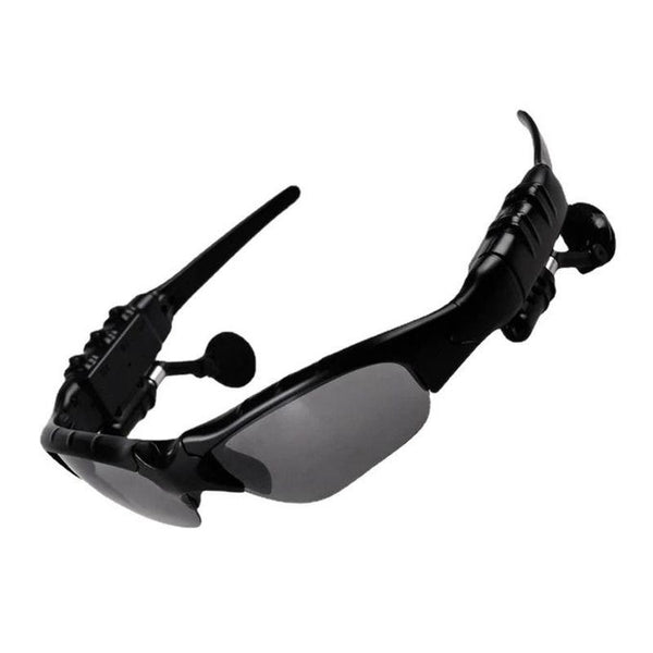 Smart Glasses Waterproof Tablets UV Sunglasses Black Lenses_0_image