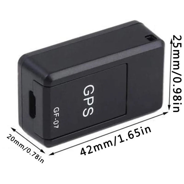 GF07 Mini Smart GPS Real-Time Tracking Locator Black_0_image