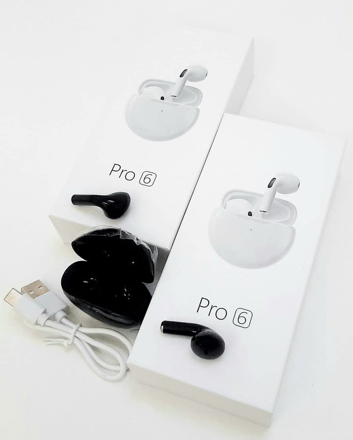 Pro 6S Bluetooth Earbuds – Wireless, Clear Sound & Long Battery_2_image