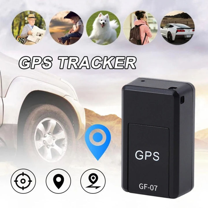 GF07 Mini Smart GPS Real-Time Tracking Locator Black_4_image