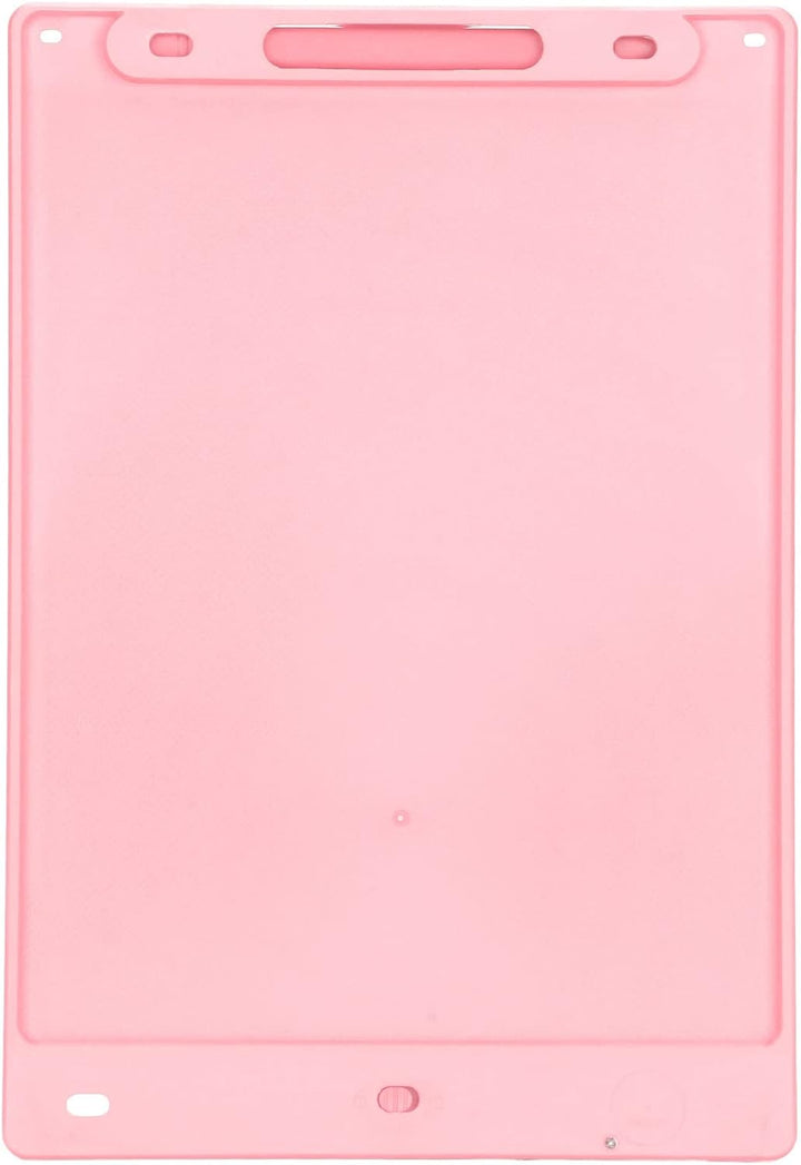 flexman 10 LCD Writing Board, Reusable Notebook with Stylus, 100,000 Times Doodle Board, for Kids Friends Family (Light Pink)_2_image